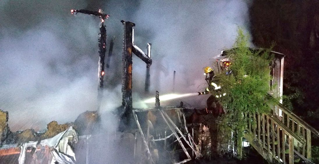 Hancock Road July 18, 2019, Structure Fire